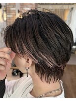 スピンヘアーフラッフィ 茨木(Spin hair fluffy)&nbsp;マッシュウルフショート