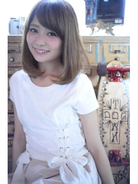 ルタ(LuTa by siesta＆LiCO) LuTa吉祥寺☆レイヤー外ハネボブ×シアーベージュ