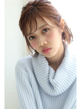 フェリシータ 緑地公園店(felicita) セミウエット束感☆彡ハーフアップハニーヘア