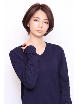 ヘナファクトリー 与野店 シンプルな大人カジュアルボブ