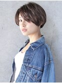 ハイトーンショート#前髪#イメチェン#ウェーブパーマ