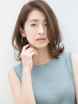 NORA★ERI大人女子小顔クラシカルワンカールデジタルパーマロブ