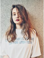 アンフェインド02(UNFEIGNED 02)&nbsp;クラゲヘアー/小顔に見せるヘア/ココアベージュ/伏見/栄