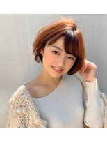 キャラ シャローネ 池袋(Chara Chalone)&nbsp;ショートボブスタイル【池袋/池袋/池袋/池袋/池袋/池袋/池袋】