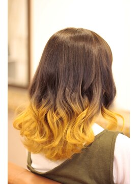 レアリス ヘアーデザイン(REALIS hair design) sunshineグラデーション