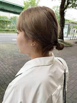 イズ(iss) フォギーベージュ #1分ヘア