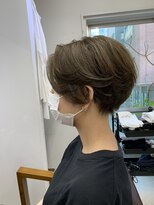 【NIKO】福岡天神大名ハンサムショート丸みショート前髪長め