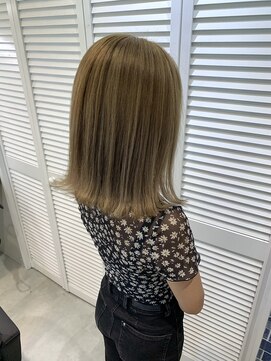 エイト 沖縄豊崎店(EIGHT toyosaki) 【EIGHT 豊崎】お客様スタイル_フルブリーチ×王道beige