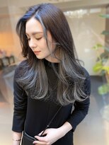 ディア(.eer)&nbsp;センターパート/フェイスフレーミングカラー/大阪/心斎橋/南船場