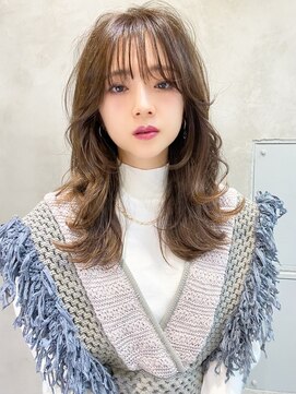 シエナ 渋谷(Siena) siena20代30代　ウルフレイヤー×ナチュラルブラウン