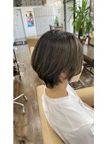 ジッピー ヘアーコレクション&nbsp;大人可愛い ショートボブ ひし形ボブ