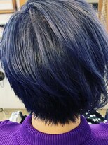 アストロ デザイン オブ ヘアー(ASTRO design of hair)&nbsp;グレージュカラー/ボブウルフ/黒髮カタログツーブロックマッシュ