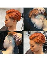 アレクサンドルオブカラーズカナザワ(ALEXANDRE OF COLORS KANAZAWA)&nbsp;スキンフェード　オレンジカラー