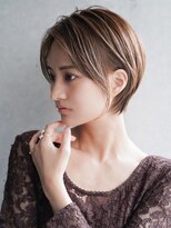 カライング(ing)&nbsp;ショートカット×ひし形ショートボブ×前髪あり20代30代40代 s03