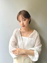 フュー 新小岩(few.)&nbsp;シアーカラー/セミディ/グレーベージュ/レイヤーロング 新小岩駅