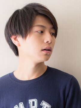 グルーミングサロン バーバー キャッスル 北浦和西口(Grooming salon Barber Castle) オーガニックカラー小顔補正カットのラウンドマッシュT北浦和