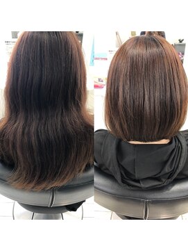 ヘアアンドメイク サファイア 豊橋店(ヘア&メイク SAPPHIRE) #イメチェン#エクステ#大変身#ギャル#清楚#正義