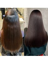 エノア 表参道(ENORE)&nbsp;【弱酸性縮毛矯正】で髪質改善ツヤツヤストレート