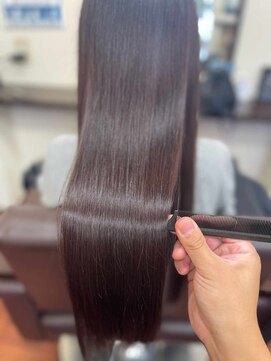 アローズ 玉名店(arose) ２０～40代髪質改善艶感エアストレート