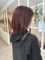 アストランティア 栄店(ASTRANTIA)&nbsp;【女性専用サロンASTRANTIA栄】すがの　レッドブラウン