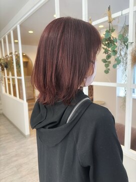 アストランティア 栄店(ASTRANTIA) 【女性専用サロンASTRANTIA栄】すがの　レッドブラウン