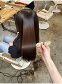 髪質改善ストレート+トリートメント【¥16000】