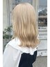 ダブルカラー（前処理込）＋カット＋髪質改善トリートメント 17700→15500