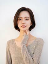 アイスバーグ ウェスト 清澄白河(eyesburg W/est)&nbsp;20代30代大人かわいいショートボブｘ小顔ひし形パーマ