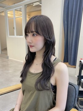 ローレン(Lolen.) deep purple と 顔周りカット