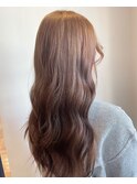 ブリーチなしWカラー×ベージュ◯