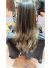 イメージチェンジされたい方必見！バレイヤージュカラー＋美髪トリートメント
