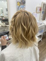 グロス 心斎橋(GLOSS)&nbsp;【GLOSS心斎橋】ショート編みたらしヘア