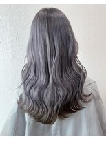 ブランシュ バイ アルティナ(Blanche by artina)&nbsp;バイカラー_ツートンカラー_グレーアッシュ_シルバーカラー