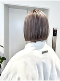 切りっぱなしボブ