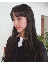 シスノーラ(sisu nolla) bangs cut