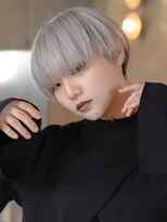 オーレント(AULENT)&nbsp;ホワイトブロンド/似合わせカット/ウルフカット髪質改善ショート