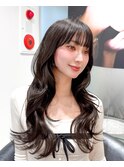 イメチェン外ハネボブ美髪ワイドバング/レイヤーカット顔周り