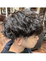 シャル 八王子(shalu)&nbsp;マッシュ＋ツイストスパイラルパーマ