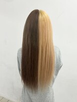 ルシア 京都四条河原町烏丸(LuciA) 【レミー100%/54cm】 シールエクステ×カラー×レイヤーカット