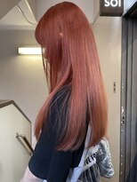 ソイ 下北沢(soi)&nbsp;red orange color_オレンジカラー_暖色カラー