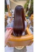 ツヤロング ラベンダーカラー 髪質改善トリートメント 天野利香