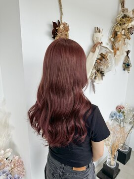 トーン(tone) ブリーチなしダブルカラー/ピンクカラー/ブリーチなしピンク