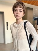 黒髪/ボブルフ/ネビージュ/小顔/ワンレン/栄/髪質改善/前髪