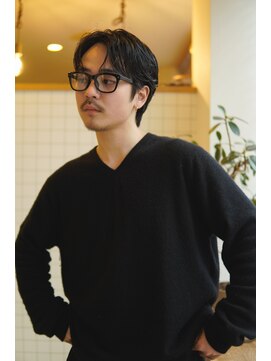 抜け感大人センターパート