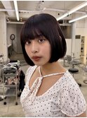 王道かわいいボブ