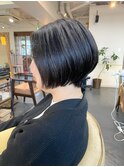 前下がりグラデーションボブ