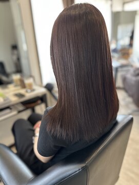 コア フィール ア デイ(COIFFURE A DAY) 【見附 今町】髪質改善 M3Dカラー パープル