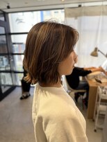 ニーイチイチ(211)&nbsp;ボブレイヤー/似合わせカット/ハイライトカラー