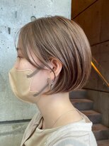 デュースヘア(DEUCE HAIR)&nbsp;レイヤーカットショートボブショートカット顔周りカット韓国30代