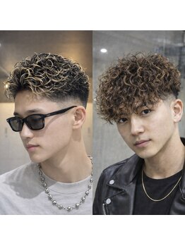 ライズ 渋谷店(RISE)の写真/圧倒的技術力と再現性で理想を形にするメンズパーマ。あなたに合わせたパーマを確実にご提案します！